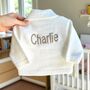 Personalised Baby Cardigan, thumbnail 1 of 6