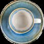 Blue Set Of Six Porcelain Espresso Cup And Saucer, thumbnail 3 of 9
