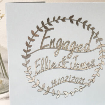 Personalised Engagement Card, 2 of 10