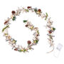 Pre Lit Nature Trail Christmas Garland, thumbnail 2 of 4