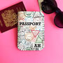Passport Holder Personalised Travel Stamps, thumbnail 1 of 3