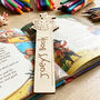 Personalised Axolotl Bookmark Wooden Gift, thumbnail 1 of 5