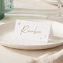 Stars And Snowflakes Foiled Christmas Dinner Place Cards, thumbnail 1 of 2