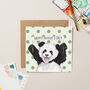 Father's Day Panda With Dots Card, thumbnail 1 of 2