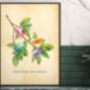 Macaron Wall Art, Botanical Print With A Twist, thumbnail 11 of 11