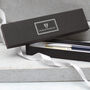 Personalised Black Lacquer Rollerball Pen, thumbnail 3 of 5