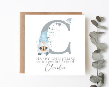 Personalised Gnome Splatter Card, 2 of 4