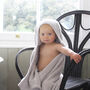 Personalised Hooded Baby Bath Towel Donkey, thumbnail 6 of 9