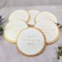 Fondant Graduation Biscuits Treat Box, thumbnail 1 of 5