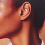 'Friends Are Stars' Sterling Silver Star Cluster Earrings, thumbnail 7 of 9