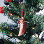 Red Mini Shoes Christmas Ornament, thumbnail 1 of 4