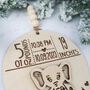 Personalised Baby Stats First Christmas Ornament, thumbnail 3 of 6