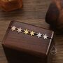 Sterling Silver Snowflake Stud Earrings, thumbnail 4 of 10