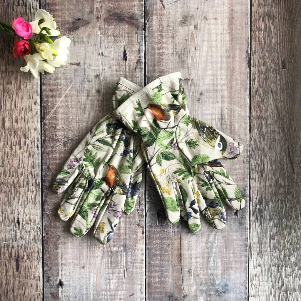 Wild Birds Gardening Gloves By The Chicken And The Egg ...