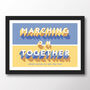 Leeds United 'Marching On Together' Poster, thumbnail 7 of 7