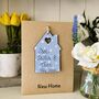 Personalised New Home House Wooden Keepsake Card, thumbnail 5 of 7