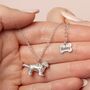 Personalised Shih Tzu Sterling Silver Necklace, thumbnail 1 of 10