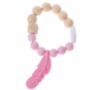 Teething Bracelet Lou In Wood And Teething Silicone, thumbnail 6 of 7