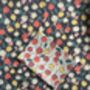 Cherry Pie Tea Towel Black / Yellow / Linen, thumbnail 1 of 4