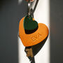 Personalised Leather Heart Keyring, thumbnail 4 of 9