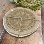 Respiin Set Of Six Seagrass And Jute Tablemats Naturals, thumbnail 2 of 8