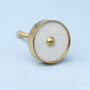 Brass Round Circular Detailed Pull Knobs By G Decor, thumbnail 8 of 8