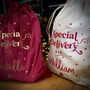 Personalised Special Delivery Christmas Eve Sack, thumbnail 4 of 7