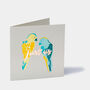 Parrots 'Just Us' Valentine's Day Greeting Card, thumbnail 1 of 2