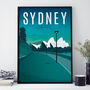 Sydney Art Print, thumbnail 2 of 4