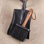 Black Iron Dual Fireplace Tools And Log Rack, thumbnail 4 of 5