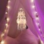 Halo Hanging White Dream Catcher For Room Wall Decor, thumbnail 4 of 6