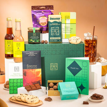 Luxury Thank You Chocolate Hamper With Gift Card Alcohol Optional, 2 of 10
