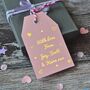 Personalised Gold Foiled Gift Tag, thumbnail 2 of 5