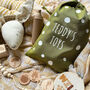 Personalised Polka Dot Toy Storage Bag, thumbnail 1 of 6