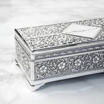 Personalised Silver Trinket Box, 7 of 10