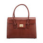 Ladies Luxury Leather Business Bag 'Fabia Croco', thumbnail 2 of 9
