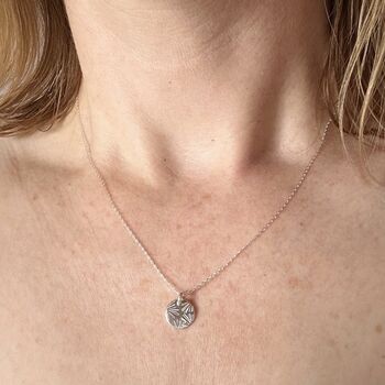 Mini Sunburst Coin Necklace, 4 of 9