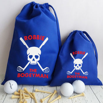 Personalised Golf Bag 'Bogeyman', 2 of 4
