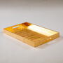 Handcrafted Lacquered Rectangular Serving Trays, thumbnail 8 of 12