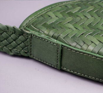 Hand Woven Leather Bag, 8 of 12