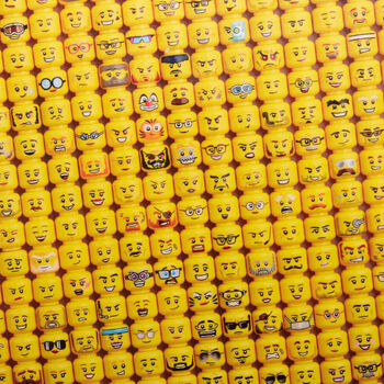 Lego® Faces 1000 Piece Puzzle, 2 of 3