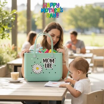 Mother’s Day Tote Bag And Charms Six Piece Gift Set, 2 of 10