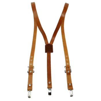 Mens Leather Trouser Braces, 2 of 4