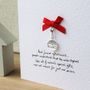 Sterling Silver Elephant Charm Card, thumbnail 4 of 6
