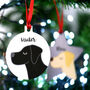 Labrador Dog Breed Christmas Decoration Personalised, thumbnail 4 of 4
