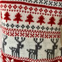 Personalised Nordic Knitted Christmas Stocking, thumbnail 3 of 5