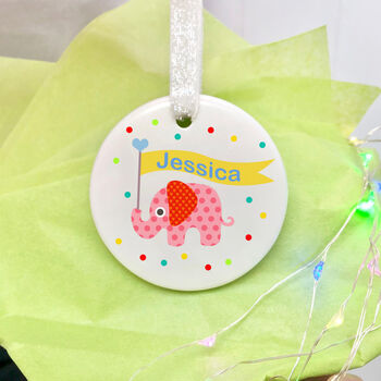 Personalised New Baby Decoration, 2 of 2