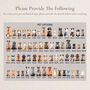 Personalised Couple And Pets Print With Watercolour Illustration And Quote, thumbnail 8 of 10