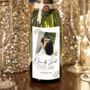Personalised Congratulations Photo Champagne Label, thumbnail 1 of 4