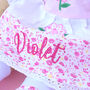 Personalised Rag Doll In Pink Dress, thumbnail 2 of 10